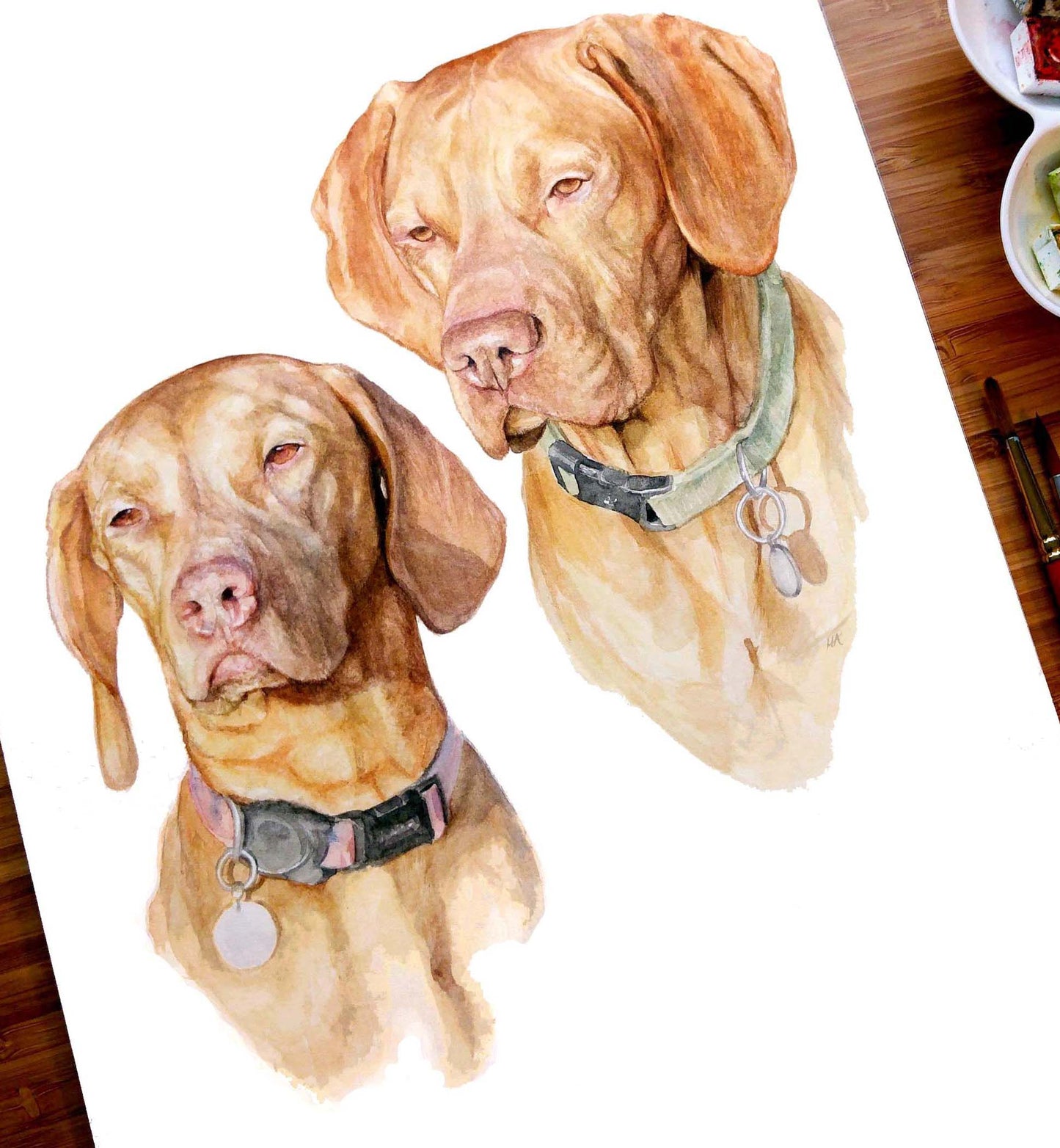 A3 Pet Portrait -2 or 3 subjects